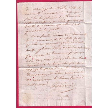 MARQUE 45 MONFLANQUIN LOT ET GARONNE + DECIME RURAL DE MARTEL POUR CASTELJALOUX RARE COMBINAISON 1830  LETTRE COVER
