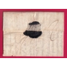 MARQUE P45P TONNEINS LOT ET GARONNE EN ROUGE 1814 POUR AGEN INDICE 13 LETTRE COVER FRANCE