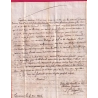 MARQUE P45P TONNEINS LOT ET GARONNE EN ROUGE 1814 POUR AGEN INDICE 13 LETTRE COVER FRANCE