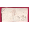 CAD TYPE 15 MONFLANQUIN LOT ET GARONNE DU 7 JANVIER 1849 POUR LAYRAC LETTRE COVER