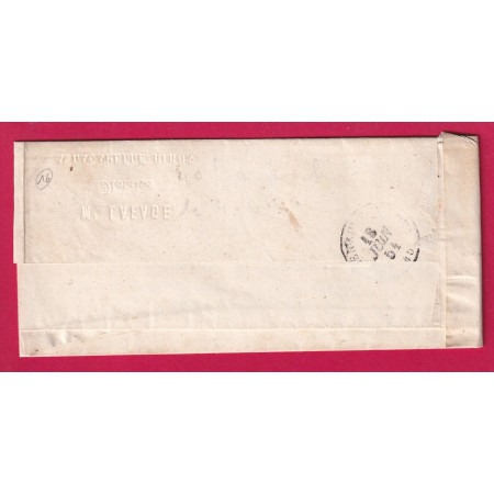 N°4 BLEU FONCE GRILLE MONFLANQUIN LOT ET GARONNE DATEUR MOIS A L'ENVERS POUR VILLENEUVE SUR LOT INDICE 16 LETTRE COVER