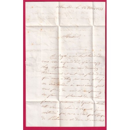 N°10 PC 1885 MARMANDE LOT ET GARONNE POUR LE MAS D'AGENAIS LETTRE COVER