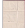 N°12 CAD TYPE 15 TONNEINS LOT ET GARONNE POUR TONNEINS FAIRE PART DECES 1863 LETTRE COVER