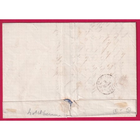 N°22 GC 4725 MONSEMPRON LIBOS LOT ET GARONNE CAD TYPE 22 BOITE URBAINE B A IDENTIFIER POUR PERIGUEUX LETTRE COVER