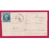 N°22 GC 2403 MONFLANQUIN LOT ET GARONNE BOITE RURALE G LACAPELLE BIRON POUR VILLENEUVE SUR LOT LETTRE COVER