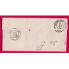 N°22 GC 2403 MONFLANQUIN LOT ET GARONNE BOITE RURALE G LACAPELLE BIRON POUR VILLENEUVE SUR LOT LETTRE COVER