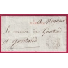 MARQUE P45P MARMANDE LOT ET GARONNE LE PROCUREUR DU ROI POUR GONTAUD DE NOGARET 1815 LETTRE COVER