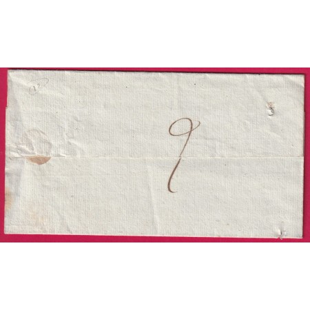 MARQUE P45P MARMANDE LOT ET GARONNE LE PROCUREUR DU ROI POUR GONTAUD DE NOGARET 1815 LETTRE COVER
