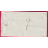 MARQUE P45P MARMANDE LOT ET GARONNE LE PROCUREUR DU ROI POUR GONTAUD DE NOGARET 1815 LETTRE COVER