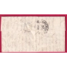 CURSIVE 45 MONCLAR LOT ET GARONNE INDICE 26mm CAD TYPE 13 SAINTE LIVRADE POUR AIGUILLON 1841 INDICE 14 LETTRE COVER