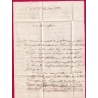 CURSIVE 45 MONCLAR LOT ET GARONNE INDICE 26mm CAD TYPE 13 SAINTE LIVRADE POUR AIGUILLON 1841 INDICE 14 LETTRE COVER