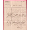 CAD ESSAI HEXAGONAL LYON RHONE 1847 + PP ROUGE POUR MONTPELLIER HERAULT LETTRE COVER