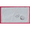 N°56 PARIS ETOILE 18 R AMSTERDAM POUR LANGNAU SUISSE 1873 LETTRE COVER