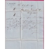 N°56 PARIS ETOILE 18 R AMSTERDAM POUR LANGNAU SUISSE 1873 LETTRE COVER