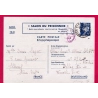 ENTIER PETAIN 5F BLEU ELBEUF SEINE INFERIEURE OFLAG VID TEXTE SOIR DE NOEL 1941 MUNSTER ALLEMAGNE 1ER TIRAGE LETTRE