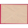 MERCURE N°404 406 + TIMBRE TAXE DUVAL 10C MARRON AYANT SERVI DE TIMBRE POSTE LAON PLATEAU AISNE POUR ALLEMAGNE LETTRE