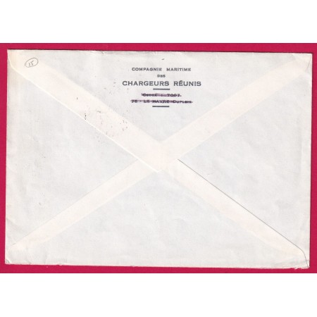 N°1663 MARIANNE DE BECQUET CAD PAQUEBOT SINGAPORE SINGAPOUR 1973 LETTRE COVER