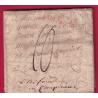MARQUE N°78 ARMEE D' ALLEMAGNE 1809 POUR PLOERMEL MORBIHAN MENTION DIVISION DU GENERAL BOUDET LETTRE COVER