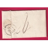 MARQUE P72P MANTES SEINE ET OISE 1829 POUR GAILLON EURE INDICE 11 LETTRE COVER