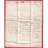 MARQUE P72P MANTES SEINE ET OISE 1829 POUR GAILLON EURE INDICE 11 LETTRE COVER
