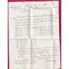 MARQUE 7 VOUZIERS ARDENNES POUR LONGUYON MOSELLE 1818 LETTRE COVER