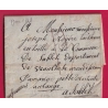 ARMEE ITALIE LETTRE DE MESSINE MESSINA ITALIA 1808 POUR SABLET VAUCLUSE LETTRE COVER