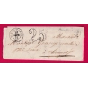 CAD TYPE 15 VIC LE COMTE PUY DE DOME BOITE RURALE SUPPLEMENTAIRE B2 MIREFLEURS POUR CLERMONT FERRAND LETTRE COVER