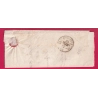 CAD TYPE 15 VIC LE COMTE PUY DE DOME BOITE RURALE SUPPLEMENTAIRE B2 MIREFLEURS POUR CLERMONT FERRAND LETTRE COVER