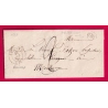 CAD TYPE 15 BEZIERS HERAULT 1847 OR PUISSALICON POUR MONTAGNAC LETTRE COVER