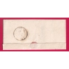 CAD TYPE 15 BEZIERS HERAULT 1847 OR PUISSALICON POUR MONTAGNAC LETTRE COVER