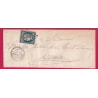 N°4 PC 3537 VERSAILLES SEINE ET OISE POUR ROUEN SEINE INFERIEURE LETTRE COVER