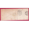 N°4 PC 3537 VERSAILLES SEINE ET OISE POUR ROUEN SEINE INFERIEURE LETTRE COVER