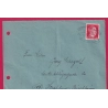 ALSACE LORRAINE AMBULANT METZ SAARBRUCKEN 1944 POUR STRASBOURG BAS RHIN MOSELLE LETTRE COVER