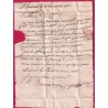 MARQUE ST GAUDENS LOT ET GARONNE AN 12 POUR LIMOUX AUDE LETTRE COVER