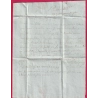 MARQUE A SEC NERAC LOT ET GARONNE 1788 INDICE 11 LENAIN N°1A POUR BORDEAUX LETTRE COVER