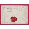 MARQUE CHATELLERAULT VIENNE 1788 LENAIN N°3A POUR MOOSCH HAUT RHIN LETTRE COVER