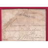 MARQUE ARMEE DU BAS RHIN CONTRESEING DE FRANCHISE MARECHAL DE CONTADES CAMPS DE RECKLINGHAUSEN ALLEMAGNE 1758
