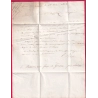 DEBOURSE DEB 55 LONGUYON TAMPON + MANUSCRIT 1825 MOSELLE DEPART SEDAN ARDENNES POUR PARIS LONGUYON 2 FOIS LETTRE COVER