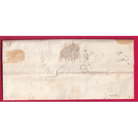 CURSIVE 41 TENCE CAD TYPE 12 YSSINGEAUX HAUTE LOIRE 1840 POUR ST ETIENNE LETTRE COVER