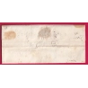 CURSIVE 41 TENCE CAD TYPE 12 YSSINGEAUX HAUTE LOIRE 1840 POUR ST ETIENNE LETTRE COVER