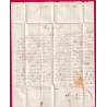 CURSIVE 41 TENCE CAD TYPE 12 YSSINGEAUX HAUTE LOIRE 1840 POUR ST ETIENNE LETTRE COVER