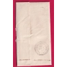 N°14 PC 2253 NEUNG SUR BEUVRON LOIR ET CHER BOITE RURALE C MONTRIEUX EN SOLOGNE POUR CHAUMONT SUR TARONNE LETTRE COVER