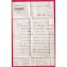 N°14 PC 3537 VERSAILLES TAXE TAMPON 4 AFFRANCH INSUFF POUR MONS BELGIQUE LETTRE COVER