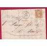 N°13 TTB PC 3252 ST PONS HERAULT POUR ST PONS DEPART RIOLS SANS BOITE RURALE LETTRE COVER