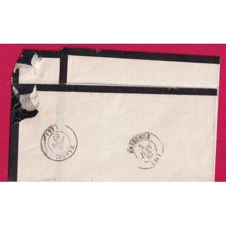 N°22 GC 2244 MARTEL LOT BOITE RURALE F BALADOU POUR PERIGUEUX DORDOGNE LETTRE COVER