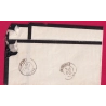 N°22 GC 2244 MARTEL LOT BOITE RURALE F BALADOU POUR PERIGUEUX DORDOGNE LETTRE COVER