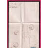 N°22 GC 2244 MARTEL LOT BOITE RURALE F BALADOU POUR PERIGUEUX DORDOGNE LETTRE COVER