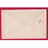 N°58 AMBULANT MARSEILLE A LYON LOSANGE LM1° POUR VERSAILLES TARIF CARTE DE VISITE LETTRE COVER