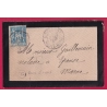 N°90 BOURMONT HAUTE MARNE BOITE RURALE S BOURG STE MARIE POUR EPENSE MARNE LETTRE COVER