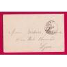CAD IMPRIME PP LYON PERRACHE 1898 POUR LYON RHONE LETTRE COVER
